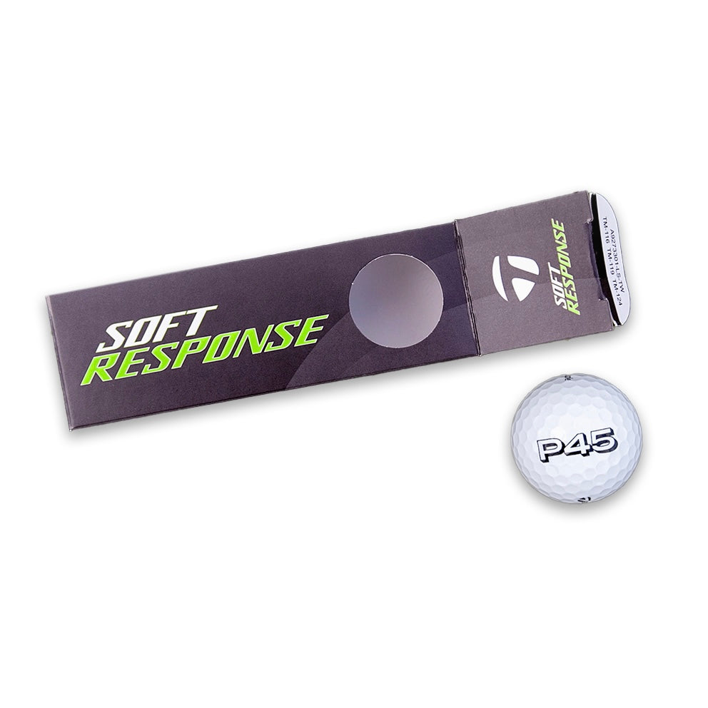 P45 & TaylorMade Soft Response Balls (3 Pack)